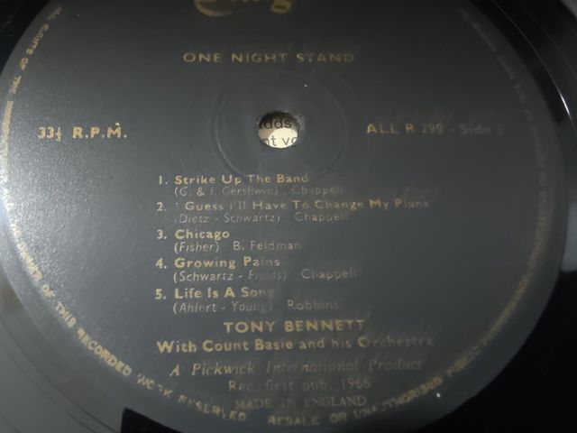 Vinilo Tony Bennett & Count Basie Jazz