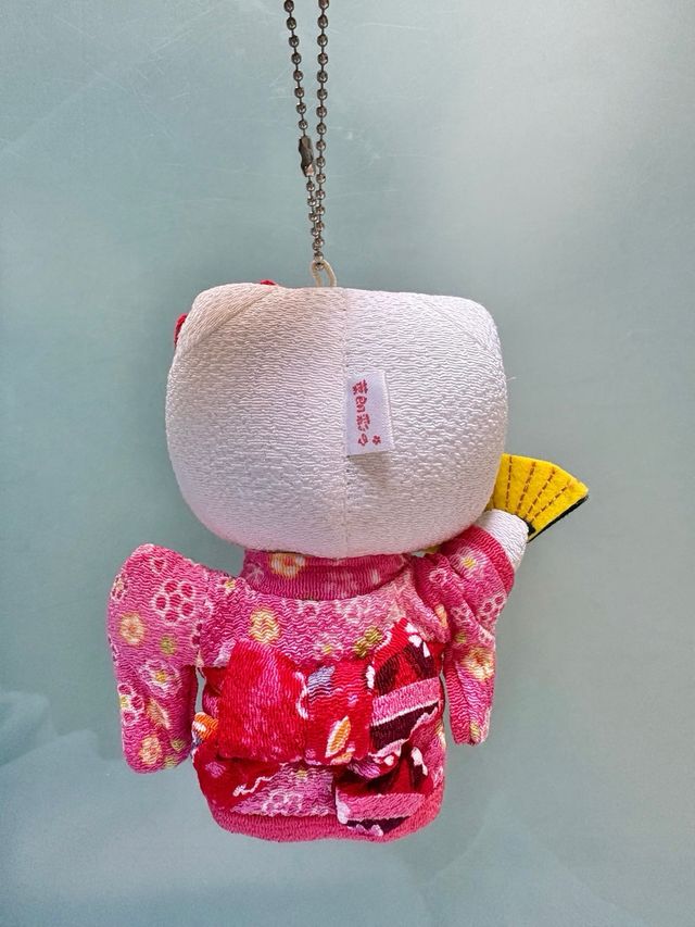 Peluche llavero Hello Kitty Kimono Abanico