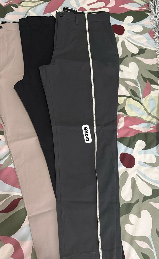 Pack 3 Pantalones ZARA Bi-strech Hombre