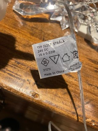 Luci di Natale in Vetro e Plastica