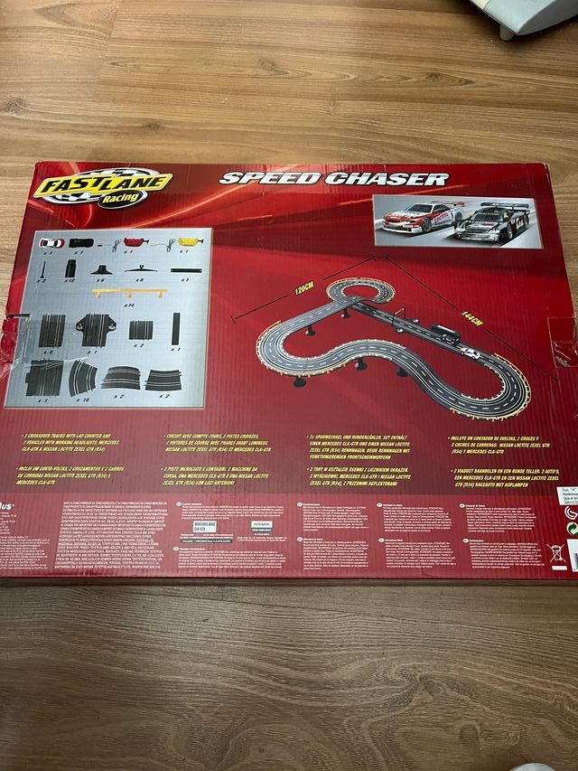 Scalextric Pista de Carreras Fastlane Racing