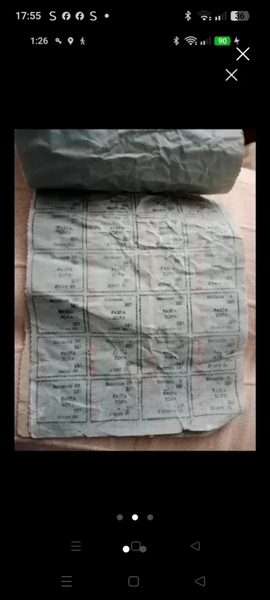 Documentos antigos: Periódico e Empresa de Águas