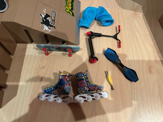 Mini skate park per dita