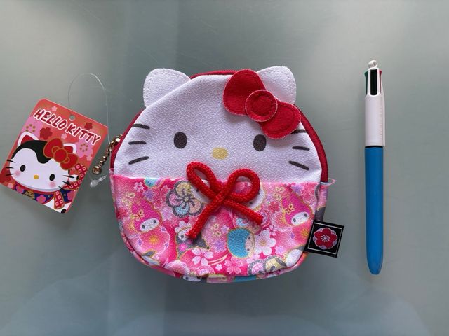 Monedero cartela Hello Kitty kimono japonés Japón