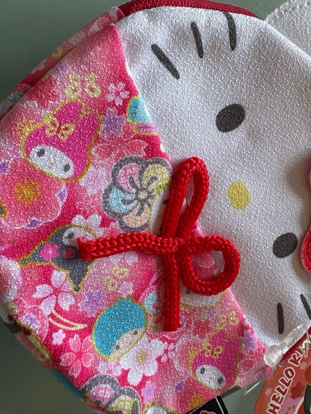 Monedero cartela Hello Kitty kimono japonés Japón
