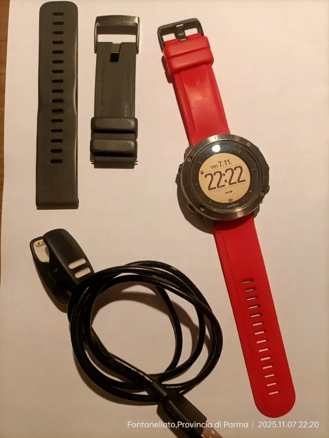 Orologio Suunto Rosso/Argento