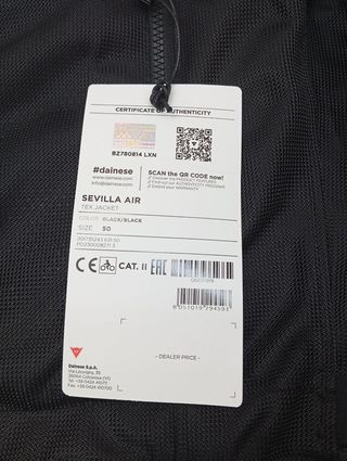 Chaqueta moto Dainese Sevilla Air Tex