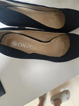 Zapatos de tacón negros Colores talla 36