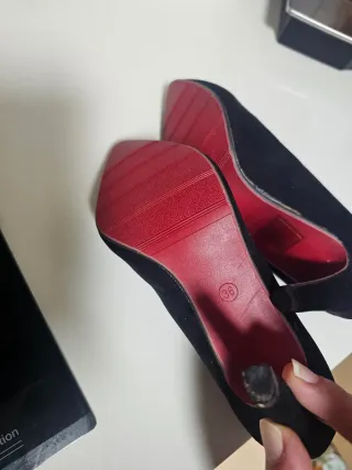 Zapatos de tacón negros Colores talla 36