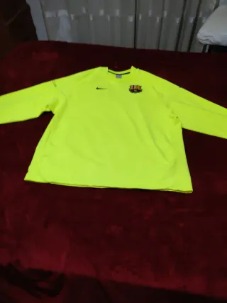 Sudadera Barcelona Nike Amarilla Talla XXL