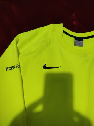 Sudadera Barcelona Nike Amarilla Talla XXL