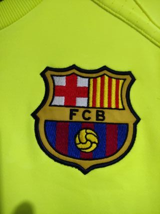 Sudadera Barcelona Nike Amarilla Talla XXL