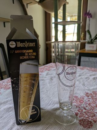 Bicchiere Warsteiner 50° Anniversario