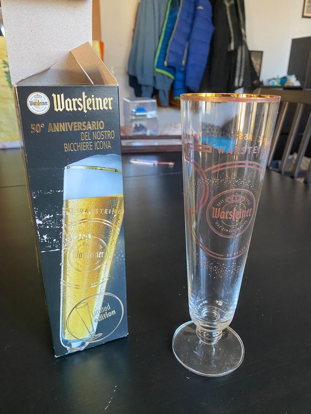 Bicchiere Warsteiner 50° Anniversario