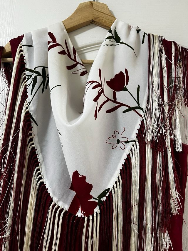 Traje de Gitana Largo Volantes