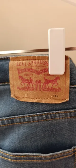 Pantalón corto vaquero Levi's Talla 14
