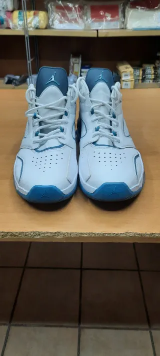 Scarpe Nike Air Jordan Uomo Bianche Blu