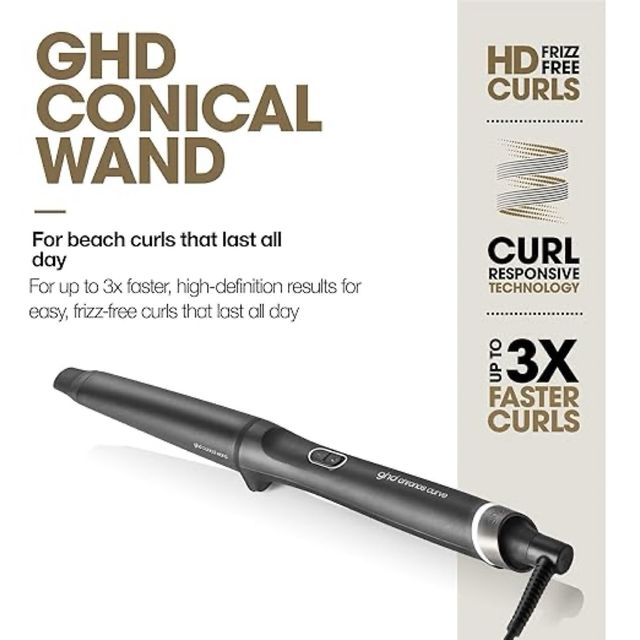 Rizador ghd Chronos Curve Conical PRECINTADO