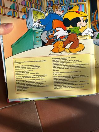 Disney Vintage 60 topo geo