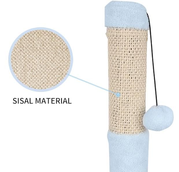 Rascador para Gatos Azul Sisal