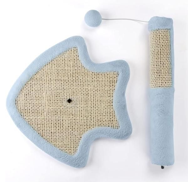 Rascador para Gatos Azul Sisal