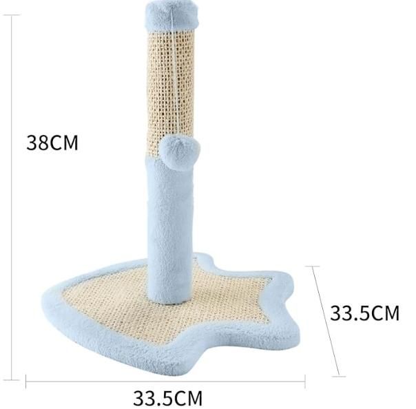 Rascador para Gatos Azul Sisal