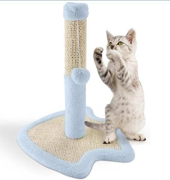 Rascador para Gatos Azul Sisal