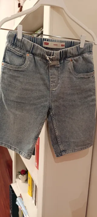 Pantalón corto vaquero Levis Talla 16