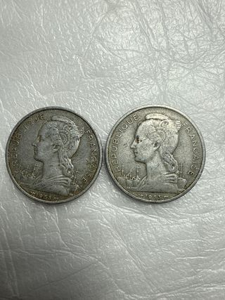 5 Franchi Madagascar 1953