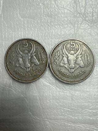 5 Franchi Madagascar 1953