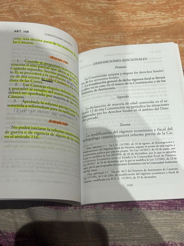 Constitución española