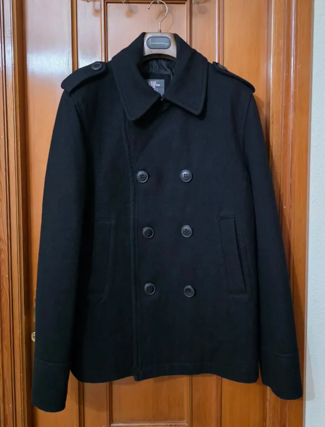 Chaqueta H&M Negra Hombre en perfecto estado