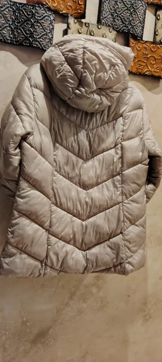 Anorak Beige Dorado Talla 40