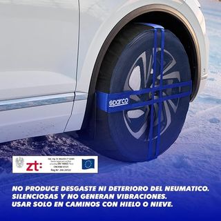 Cadenas textiles para nieve Sparco (2 unidades)