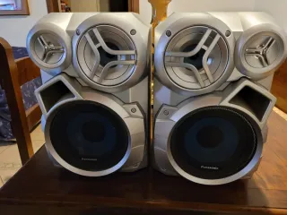 Casse acustiche Panasonic argento