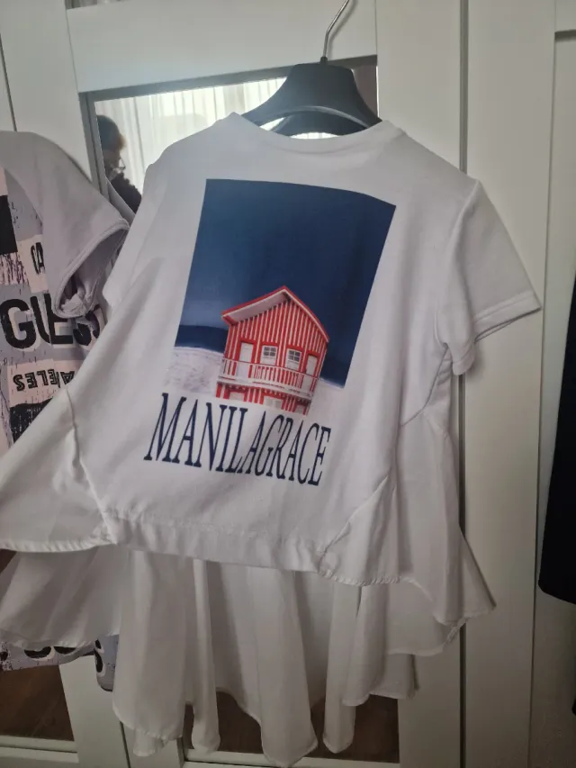 Camicia Ralph Lauren rosa Camicia Mayoral bianca