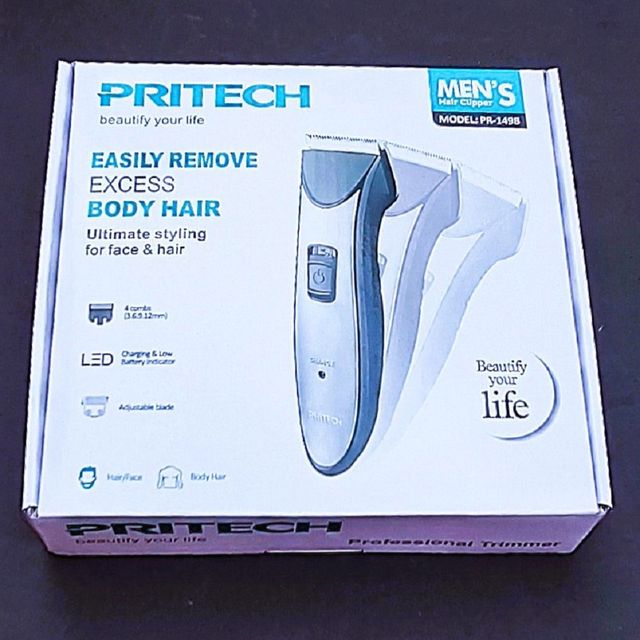 CORTAPELOS AFEITADORA INALAMBRICA PRITECH PR-1498
