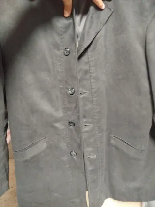 Chaqueta de vestir negra