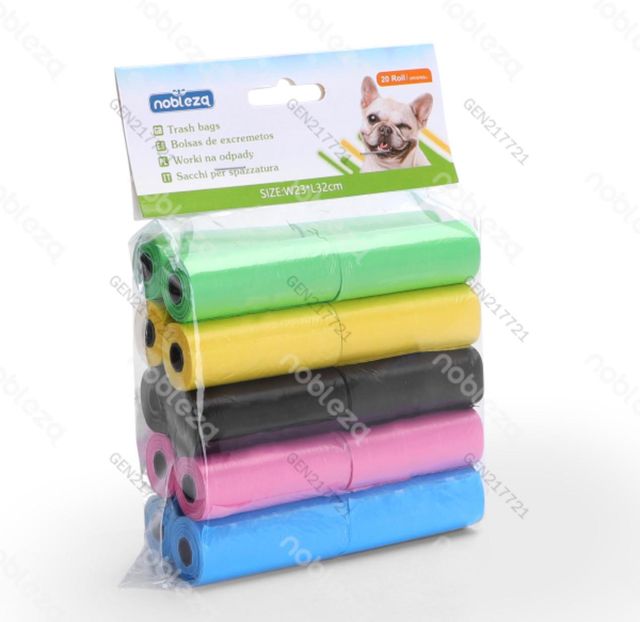 Bolsas Basura Perros Nobleza 20 Rollos