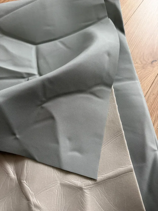 Lona impermeable poliéster gris nueva