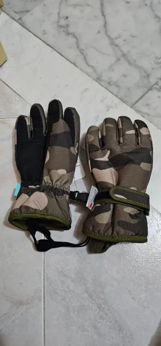 Guanti da neve per bambini camouflage