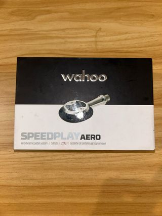 Wahoo Speedplay Aero Pedales