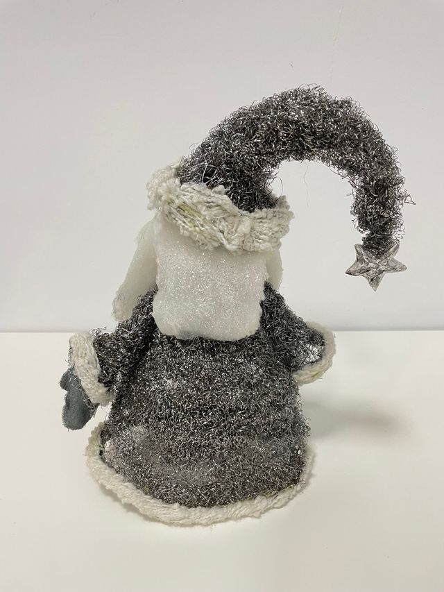 Muñeco Papá Noel Plata