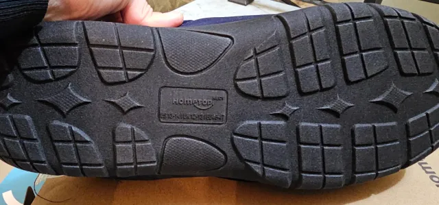 Pantofole Hometops Uomo Blu/Beige