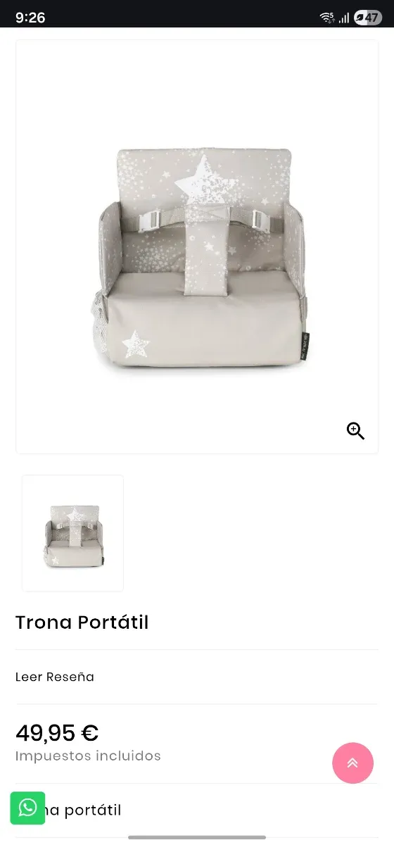 Trona Portátil Jane