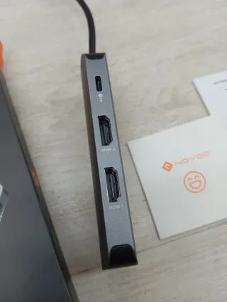 Estación de Carga USB C Triple HDMI NOVOO