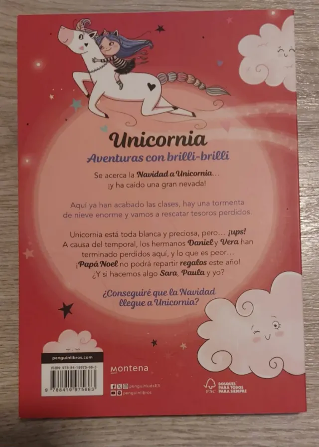 Unicornia. Un regalo nevado.