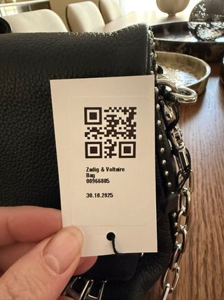 Bolso Zadig & Voltaire Rocky XL Negro