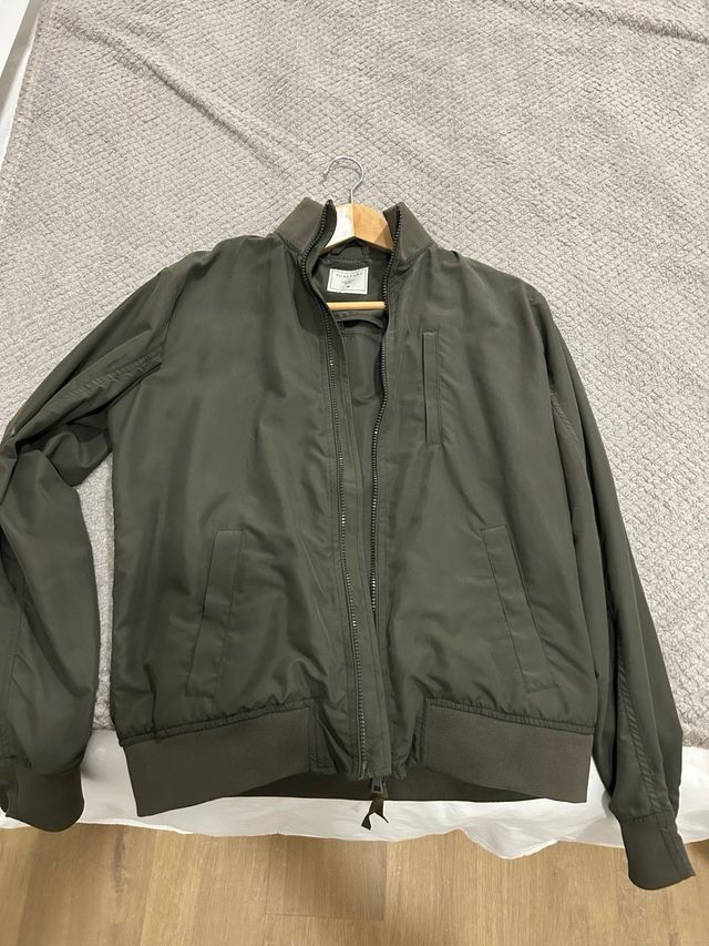 Chaqueta Bomber Scalpers Caqui Ligera