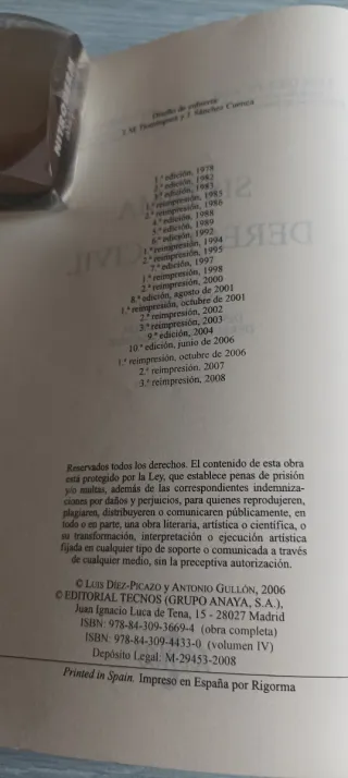 Sistema de Derecho Civil